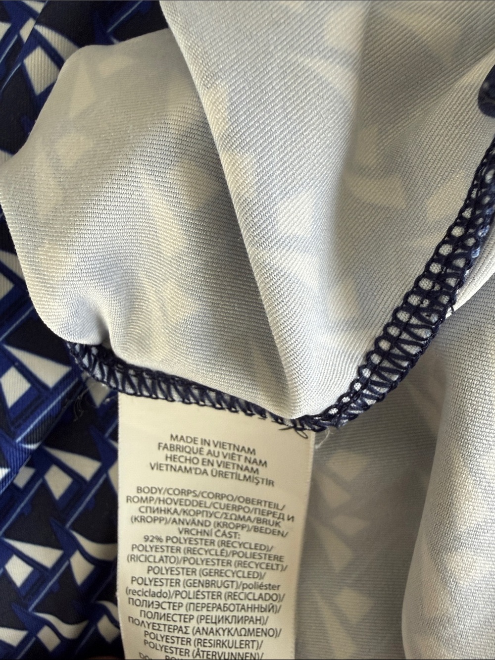 Ralph Lauren Navy and White Arrow Print Polo - Picture 6 of 6